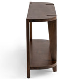 Alenna Console Table, Tundra Brown-Furniture - Accent Tables-High Fashion Home