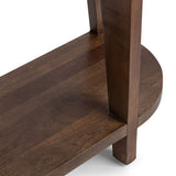 Alenna Console Table, Tundra Brown-Furniture - Accent Tables-High Fashion Home