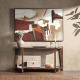 Alenna Console Table, Tundra Brown-Furniture - Accent Tables-High Fashion Home