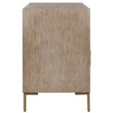 Alessia Side Table, Natural-Furniture - Accent Tables-High Fashion Home