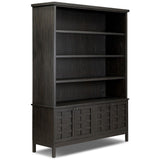 Alessio Bookcase, Smoked Black by Four Hands-Furniture - Storage-High Fashion Home