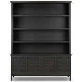 Alessio Bookcase, Smoked Black by Four Hands-Furniture - Storage-High Fashion Home
