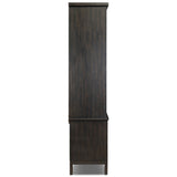 Alessio Bookcase, Smoked Black by Four Hands-Furniture - Storage-High Fashion Home