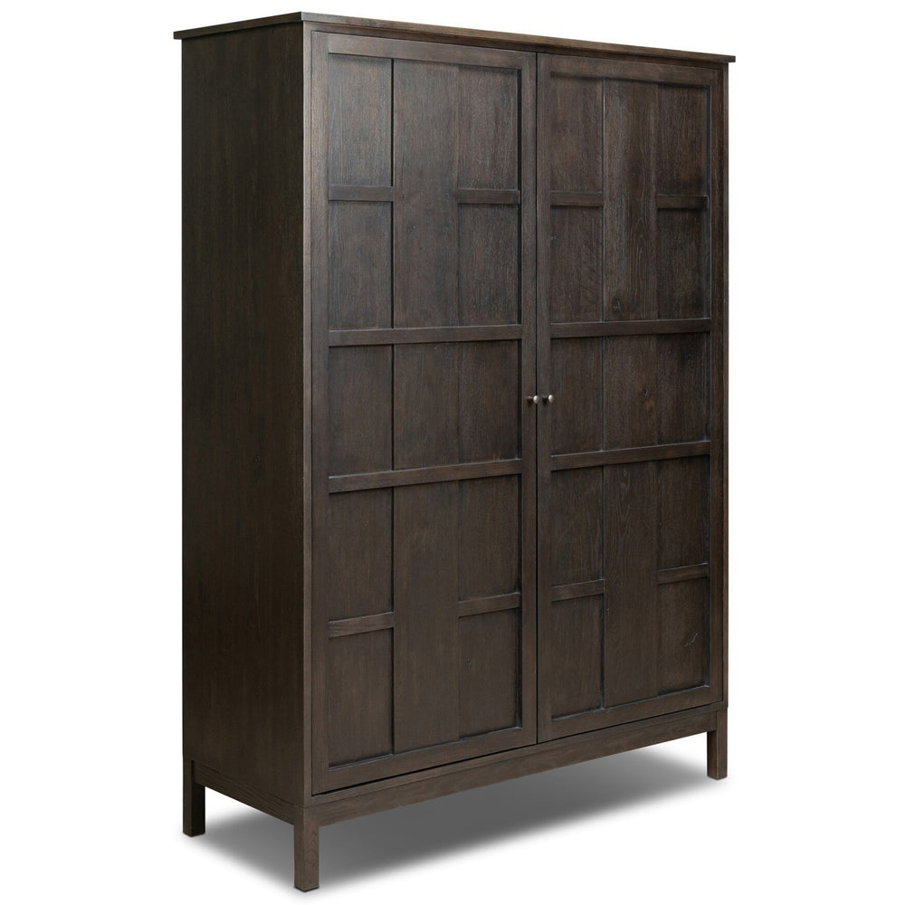Alessio Cabinet, Smoked Black by Four Hands