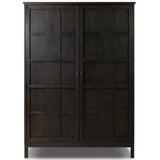 Alessio Cabinet, Smoked Black by Four Hands