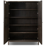 Alessio Cabinet, Smoked Black by Four Hands