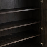 Alessio Cabinet, Smoked Black by Four Hands