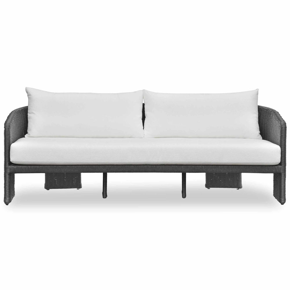 Alexa Outdoor Sofa, Black