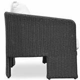 Alexa Outdoor Sofa, Black