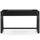 Alfalfa 2 Drawer Desk, Black-Furniture - Office-High Fashion Home