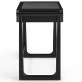 Alfalfa 2 Drawer Desk, Black-Furniture - Office-High Fashion Home