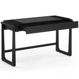 Alfalfa 2 Drawer Desk, Black-Furniture - Office-High Fashion Home