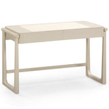 Alfalfa 2 Drawer Desk, Taupe-Furniture - Office-High Fashion Home
