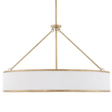 Algiers 8 Light Pendant, Gold-Lighting-High Fashion Home