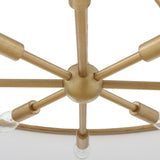 Algiers 8 Light Pendant, Gold-Lighting-High Fashion Home