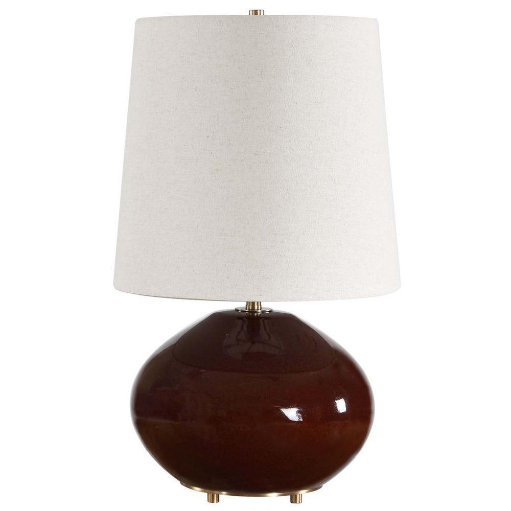 Allemand Table Lamp, Ruby Red