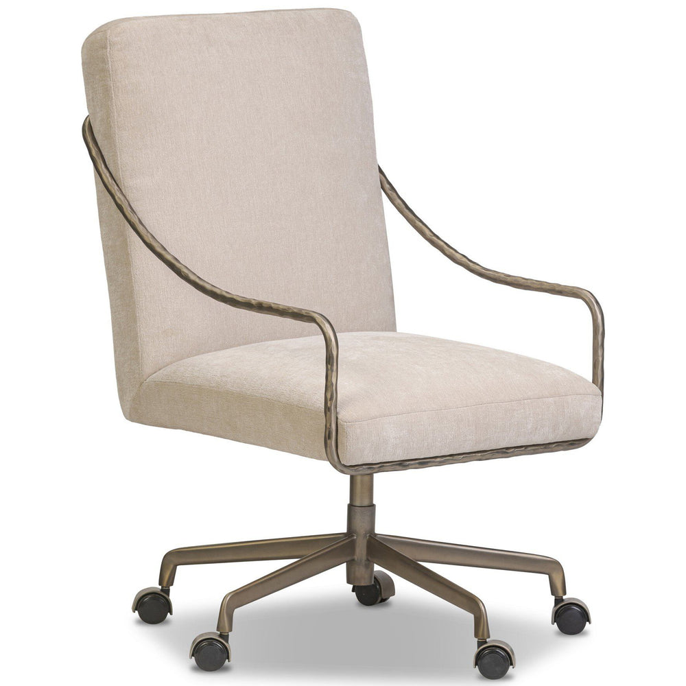 Alonzo Desk Chair, Blamont Cream by Four Hands