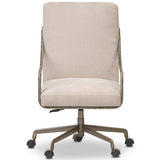 Alonzo Desk Chair, Blamont Cream by Four Hands