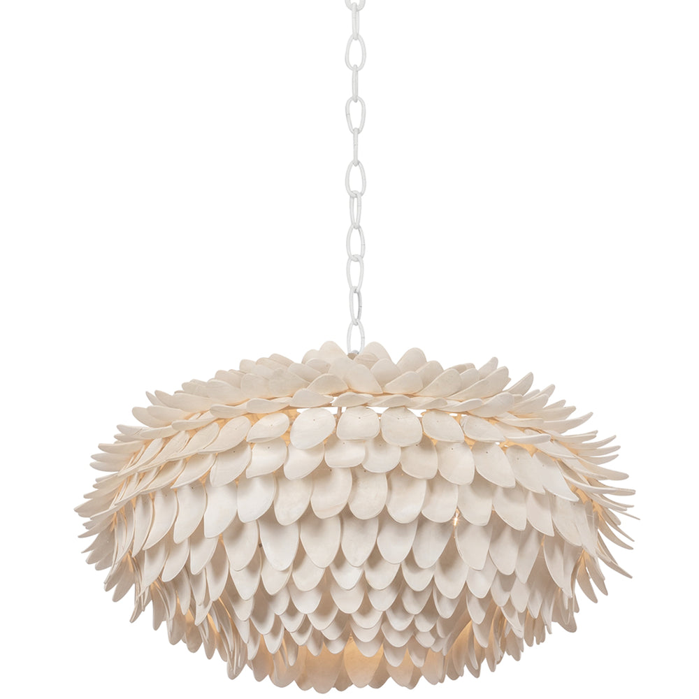 Alsen 3 Light Pendant, White Plaster
