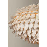 Alsen 3 Light Pendant, White Plaster