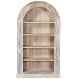 Alta Arch Bookcase, Antique White