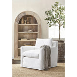 Alta Arch Bookcase, Antique White