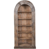 Alta Arch Bookcase, Charcoal Haze