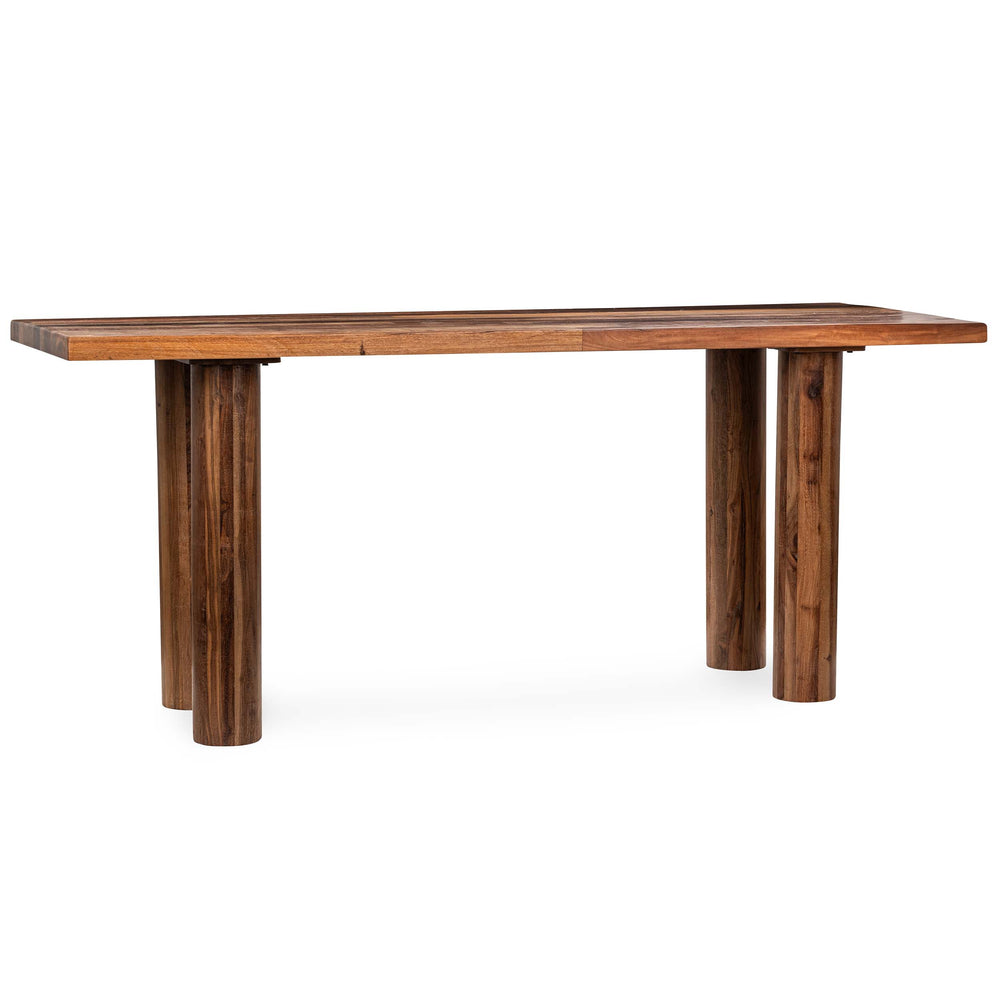 Alto Counter Table, Rustic Brown-Furniture - Dining-High Fashion Home