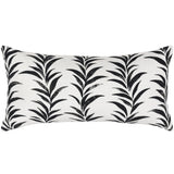 Alula Lumbar Pillow, Black/White-Accessories-High Fashion Home