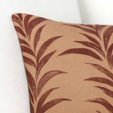 Alula Lumbar Pillow, Sienna/Burgundy-Accessories-High Fashion Home