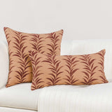 Alula Lumbar Pillow, Sienna/Burgundy-Accessories-High Fashion Home