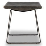 Alva Desk, Distressed Bronze-Furniture - Office-High Fashion Home