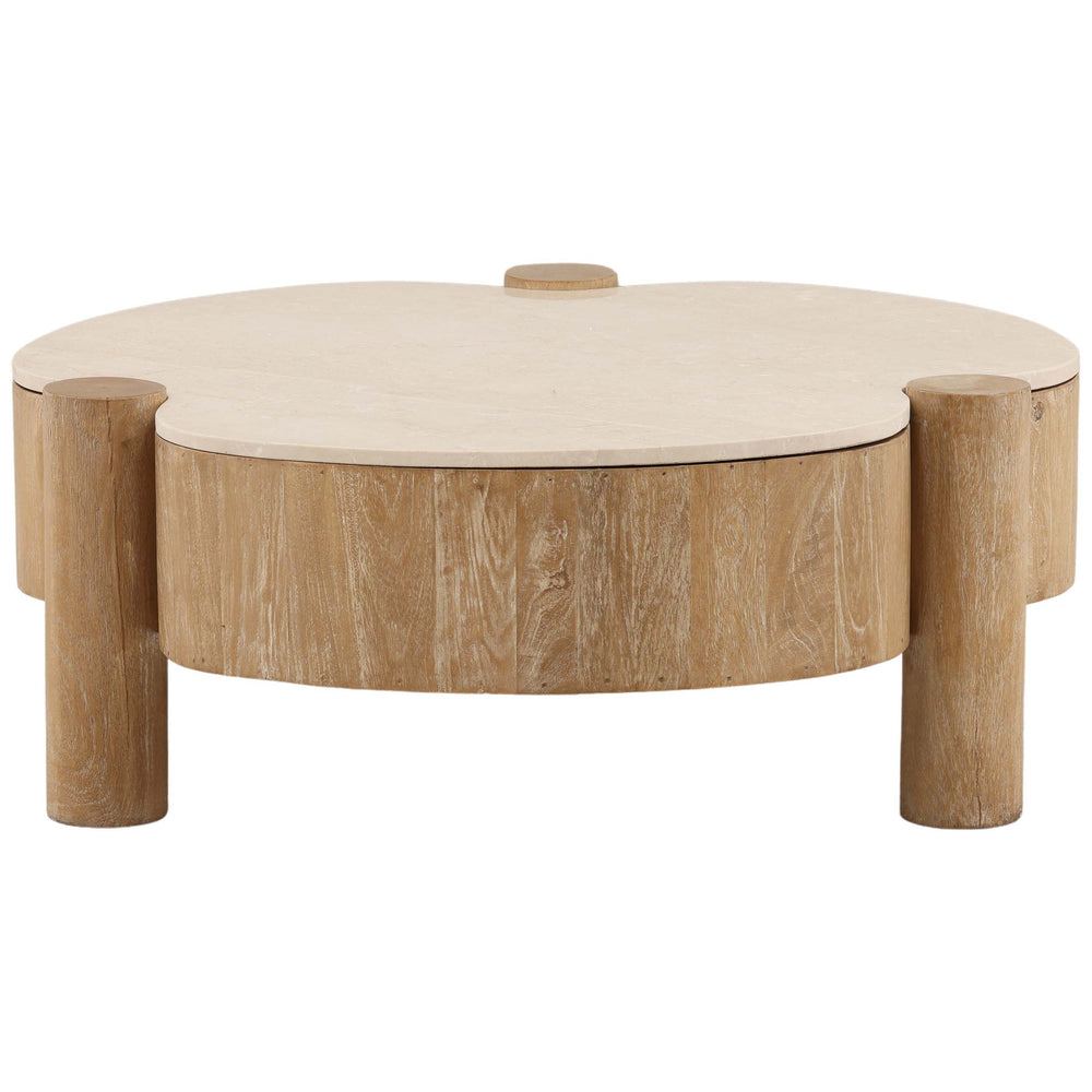 Amahle Coffee Table, Natural-Furniture - Accent Tables-High Fashion Home