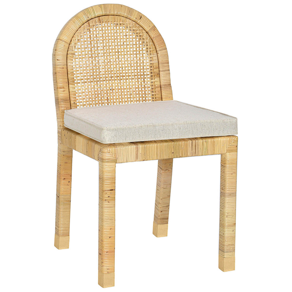 Amara Arched Dining Chair, Cream, Set of 2-Furniture - Chairs-High Fashion Home