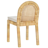 Amara Arched Dining Chair, Cream, Set of 2-Furniture - Chairs-High Fashion Home