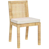 Amara Dining Chair, Cream, Set of 2-Furniture - Chairs-High Fashion Home