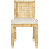 Amara Dining Chair, Cream, Set of 2-Furniture - Chairs-High Fashion Home