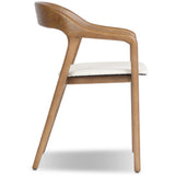Amare Arm Chair, Alcala Cream, Set of 2 by Four Hands