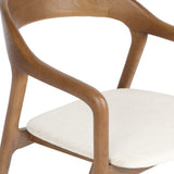 Amare Arm Chair, Alcala Cream, Set of 2 by Four Hands
