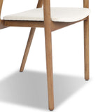 Amare Arm Chair, Alcala Cream, Set of 2 by Four Hands