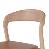 Amare Leather Bar Stool, Sonoma Butterscotch-Furniture - Dining-High Fashion Home