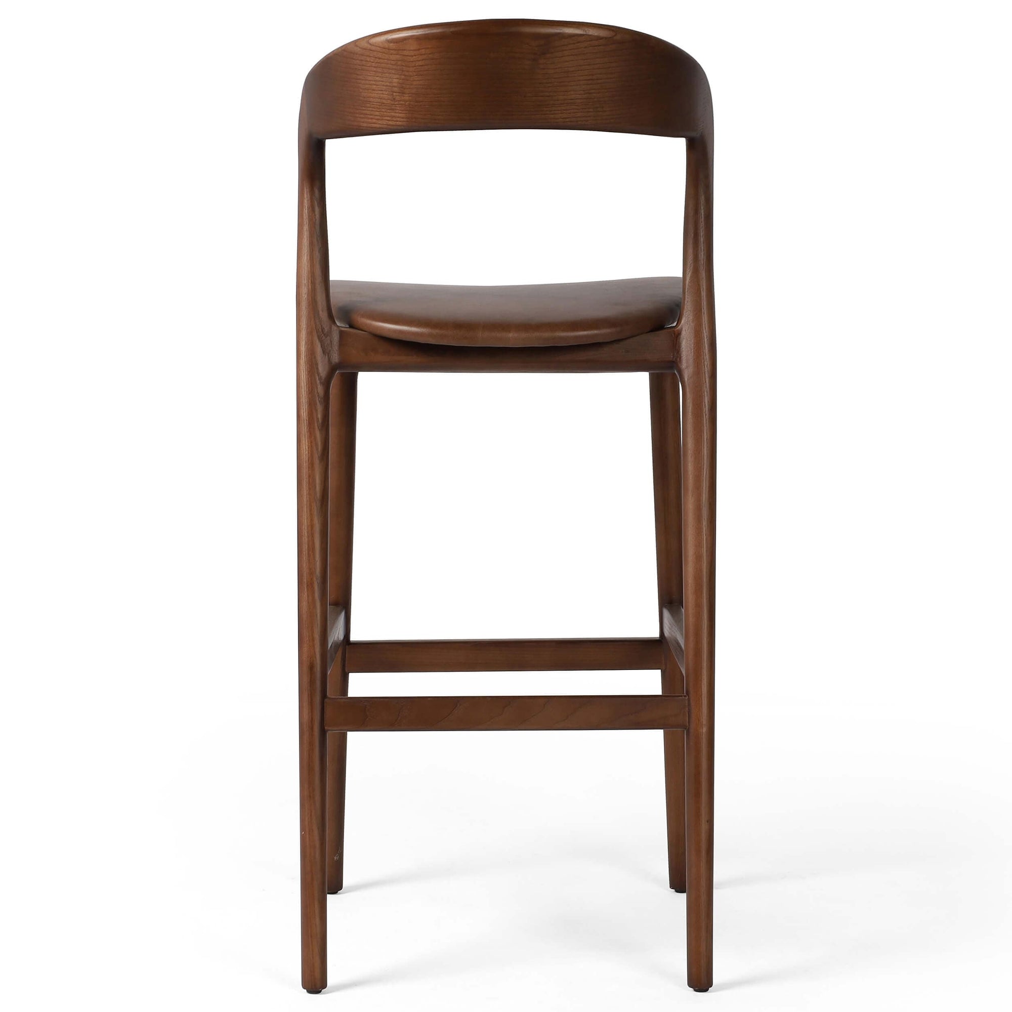 Amare Leather Counter Stool, Sonoma Coco – High Fashion Home