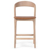 Amare Leather Counter Stool, Sonoma Butterscotch-Furniture - Dining-High Fashion Home