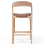Amare Leather Counter Stool, Sonoma Butterscotch-Furniture - Dining-High Fashion Home