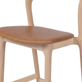 Amare Leather Counter Stool, Sonoma Butterscotch-Furniture - Dining-High Fashion Home