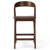 Amare Leather Counter Stool, Sonoma Coco-High Fashion Home