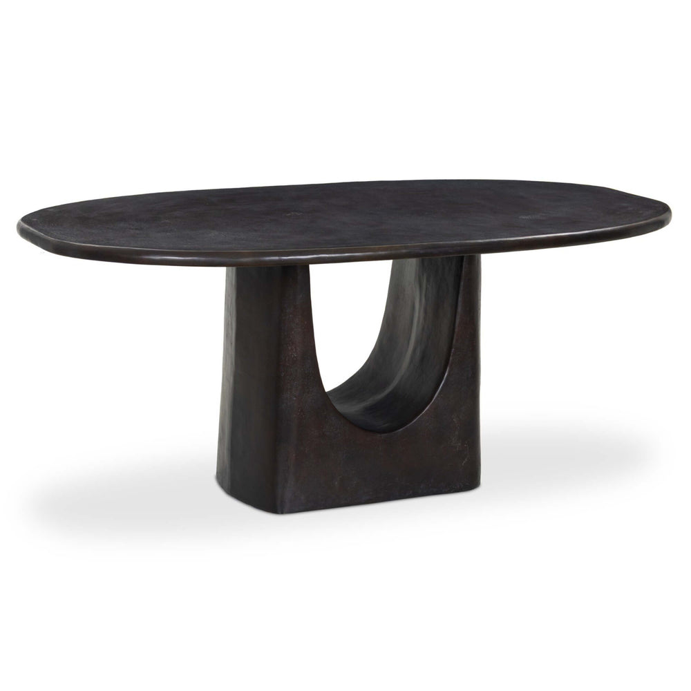 Amato Outdoor Dining Table, Antique Rust by Four Hands-Furniture - Dining-High Fashion Home