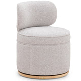 Amaya Desk Chair, Grey