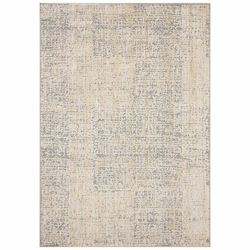 Amber Lewis × Loloi Rug Bexley BEX-03, Natural/Slate-Rugs1-High Fashion Home