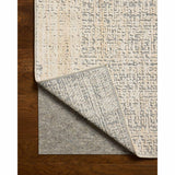 Amber Lewis × Loloi Rug Bexley BEX-03, Natural/Slate-Rugs1-High Fashion Home